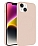 Eiroo iPhone 14 MagSafe zellikli Pembe Silikon Klf