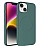 Eiroo iPhone 14 Plus MagSafe zellikli Yeil Silikon Klf