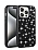 Eiroo Linea iPhone 13 Pro Max Tal Siyah Silikon Klf
