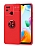 Eiroo Liquid Ring Xiaomi Redmi 10C Standl Krmz Silikon Klf