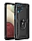 Eiroo Magnet Ring Samsung Galaxy M32 Ultra Koruma Siyah Klf