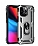 Eiroo Magnet Ring iPhone 13 Pro Max Ultra Koruma Silver Klf