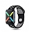 Eiroo Samsung Galaxy Watch Active 2 40 mm Silikon Spor Siyah-Gri Kordon