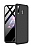 Zore GKK Ays Samsung Galaxy A20S 360 Derece Koruma Siyah Rubber Klf