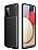 Eiroo Rugged Carbon Samsung Galaxy A03s Siyah Silikon Klf