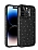 Eiroo Silvery iPhone 14 Pro Max Simli Siyah Silikon Klf
