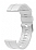 Eiroo Sport Samsung Gear Sport 44 mm Beyaz Silikon Kordon