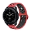 Eiroo Huawei Watch 3 Silikon Krmz-Siyah Spor Kordon