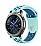 Eiroo Samsung Galaxy Watch 3 45 mm Silikon Mavi-Lacivert Spor Kordon