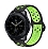 Eiroo Huawei Watch GT 3 46 mm Silikon Siyah-Yeil Spor Kordon