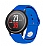 Eiroo Huawei Watch GT 3 46 mm Spor Mavi Silikon Kordon