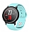 Eiroo Huawei Watch GT 3 46 mm Spor Turkuaz Silikon Kordon