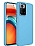 Eiroo Xiaomi Redmi 10 Metal ereveli Ak Mavi Rubber Klf
