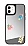 iPhone 12 Renkli Figrl Aynal Silver Rubber Klf