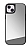iPhone 14 Plus Aynal Silver Silikon Kenarl Rubber Klf