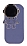 iPhone 14 Pro Max Astronot Kamera Korumal Standl Mavi Silikon Klf