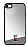 iPhone SE 2020 Kedi Figrl Aynal Silver Rubber Klf