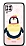 Dafoni Art Huawei P40 Lite Smiling Penguin Klf