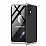 Zore GKK Ays Samsung Galaxy A52 / A52 5G 360 Derece Koruma Siyah-Silver Rubber Klf