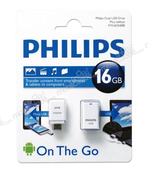 Philips OTG Micro USB 16 GB Flash Bellek | Ãcretsiz Kargo