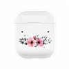 AirPods / AirPods 2 Colorful Flower Resimli effaf Rubber Klf