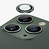 Apple iPhone 13 Metal Kenarl Cam Siyah Kamera Lensi Koruyucu - Resim: 4