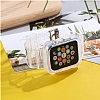 Apple Watch 4 / Watch 5 effaf Siyah Silikon Kordon (44 mm) - Resim 3