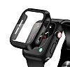 Apple Watch 6 Cam Siyah Klf (44 mm)