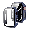 Apple Watch 7 Siyah ereveli Lacivert Klf 45mm
