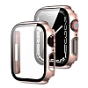 Apple Watch 7 Siyah ereveli Rose Gold Klf 41mm
