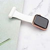 Apple Watch SE Askl Beyaz Silikon Kordon 40 mm - Resim 3