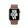 Apple Watch 4 / Watch 5 Kahverengi Deri Kordon 40 mm