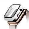 Apple Watch / Watch 2 / Watch 3 Cam Beyaz Klf (42 mm)