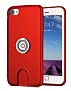 Baseus iPhone 7 / 8 Manyetik arj zellikli Krmz Silikon Klf