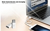 Eiroo Micro USB Giriini USB Type-C Girie Dntrc Siyah Adaptr - Resim: 2