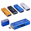 Eiroo USB Type-C ve Micro USB Silver Kart Okuyucu - Resim 1