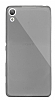 Dafoni Aircraft Sony Xperia Z3 Plus Ultra nce effaf Siyah Silikon Klf
