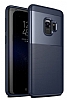Dafoni Business Shield Samsung Galaxy S9 Lacivert Silikon Klf
