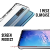 Dafoni Clear Hard Samsung Galaxy S20 Sper Koruma Klf - Resim 4