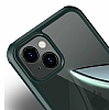 Dafoni Extra iPhone 13 Pro 360 Derece Koruma Cam Krmz Klf - Resim: 8