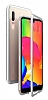 Dafoni Glass Guard Huawei P20 Metal Kenarl Cam Silver Klf