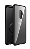 Dafoni Glass Guard Samsung Galaxy S9 Plus Metal Kenarl Cam Siyah Klf