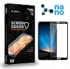 Dafoni Huawei Mate 10 Nano Premium Siyah Ekran Koruyucu
