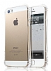 Dafoni Hummer iPhone SE / 5 / 5S Ultra Koruma Silikon Kenarl effaf Klf