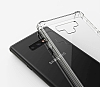 Dafoni Hummer Samsung Galaxy Note 9 Ultra Koruma Silikon Kenarl effaf Klf - Resim 2