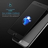 Dafoni iPhone 6 / 6S Full Tempered Glass Premium Siyah Mat Cam Ekran Koruyucu - Resim: 4