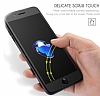 Dafoni iPhone 7 / 8 Full Tempered Glass Premium Siyah Mat Cam Ekran Koruyucu - Resim: 2