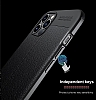 Dafoni Liquid Shield Premium iPhone 14 Pro Siyah Silikon Klf - Resim 3