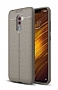 Dafoni Liquid Shield Premium Xiaomi Pocophone F1 Dark Silver Silikon Klf