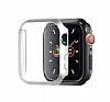 Dafoni Metallic Apple Watch 7 Silver Klf 41mm
